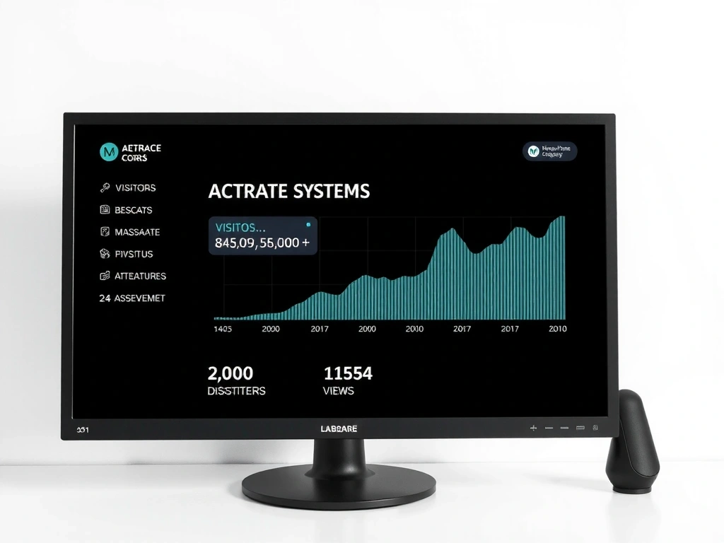Analytics dashboard concept